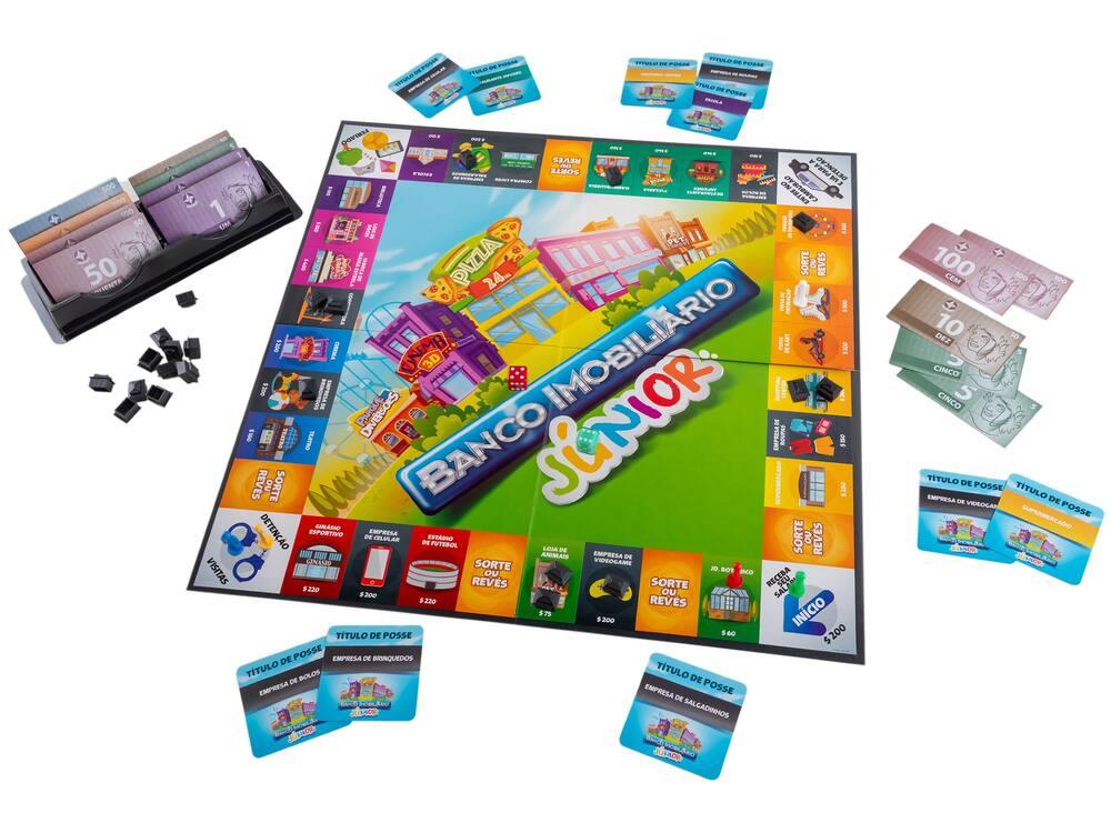 Jogo Banco Imobiliário Junior - 1