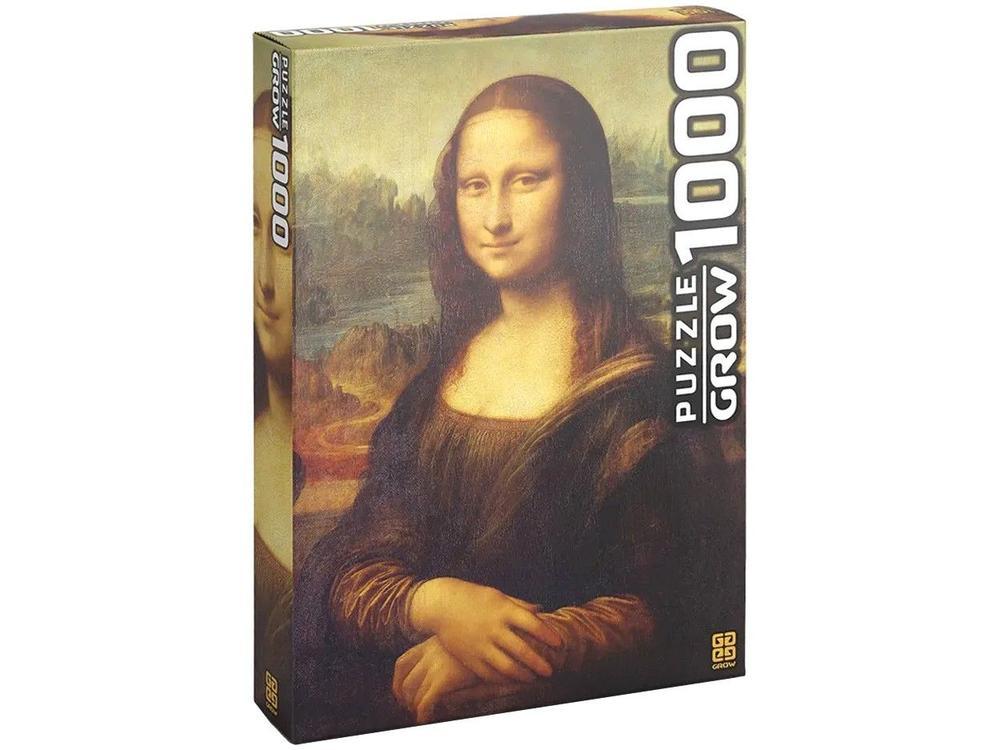 Quebra-cabeça 1000 Peças Monalisa - 1