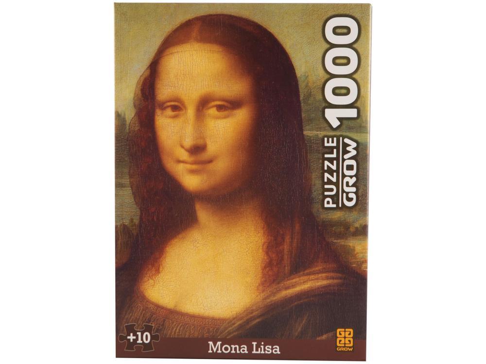Quebra-cabeça 1000 Peças Monalisa - 6