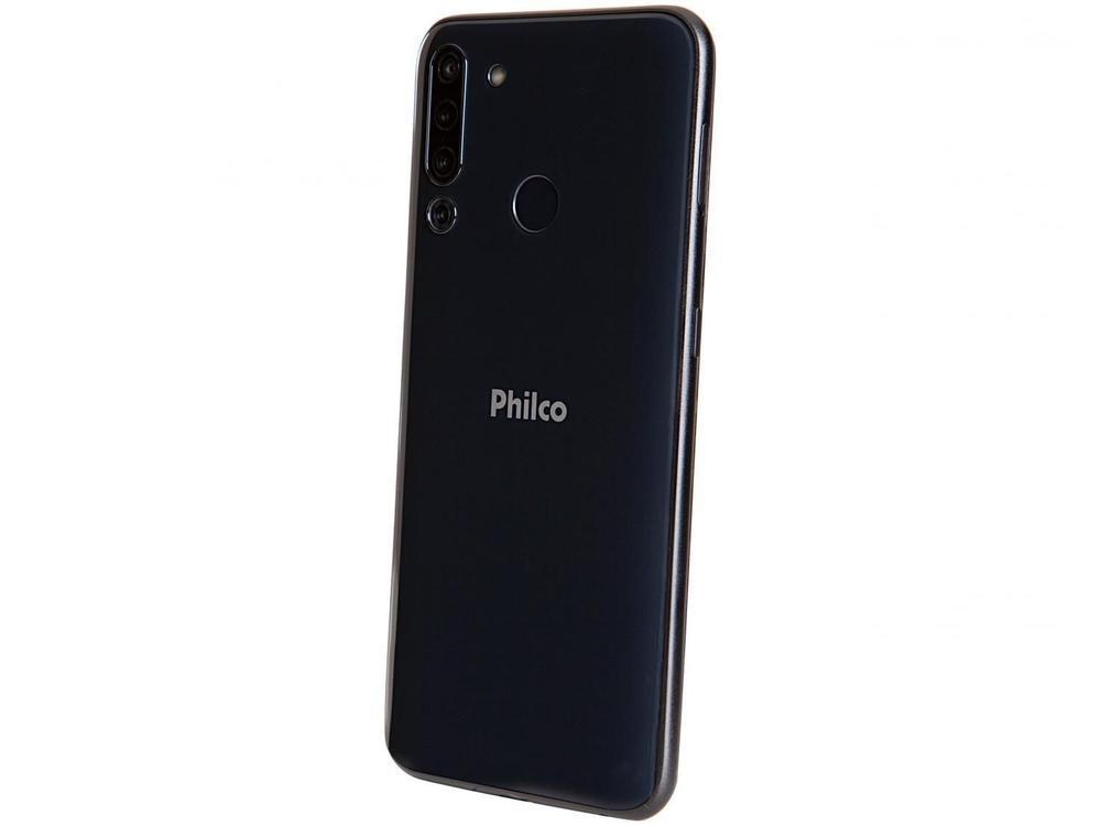 Smartphone Philco Hit P12 128GB Dark Blue 4G 4GB RAM Tela 6,52” Câm. Quádrupla + Selfie 8MP - 9