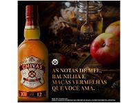Whisky Blended  Escocês Chivas Regal 12 anos 1L - 11
