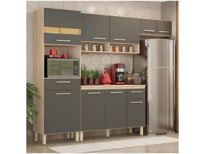 Cozinha Compacta Demóbile Dama com Balcão