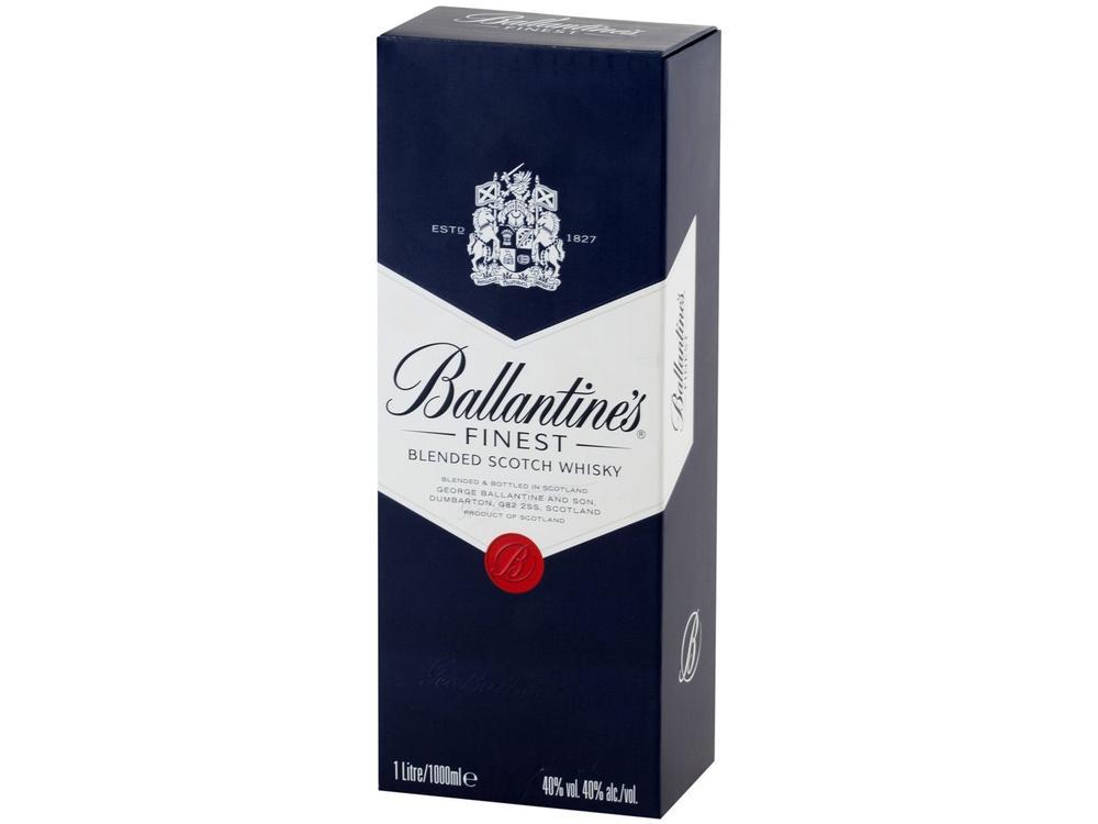 Whisky Ballantines Finest Blended Escocês 1L - 6