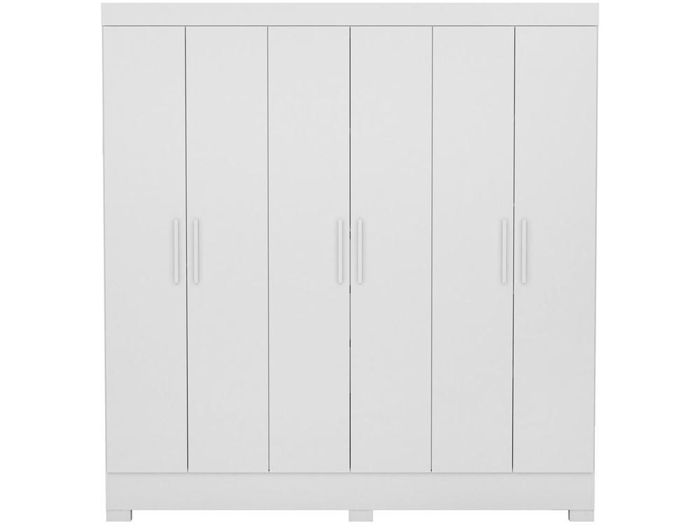 Guarda-roupa Casal 6 Portas 3 Gavetas Demóbile Prático - 14