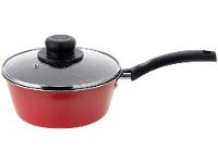 Panela Multiflon Antiaderente de Alumínio Vermelha 18cm 1,6L Essencial - 1