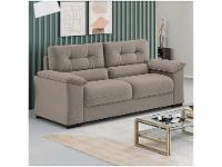 Sofá 3 Lugares Suede Decore Cascaya Linoforte