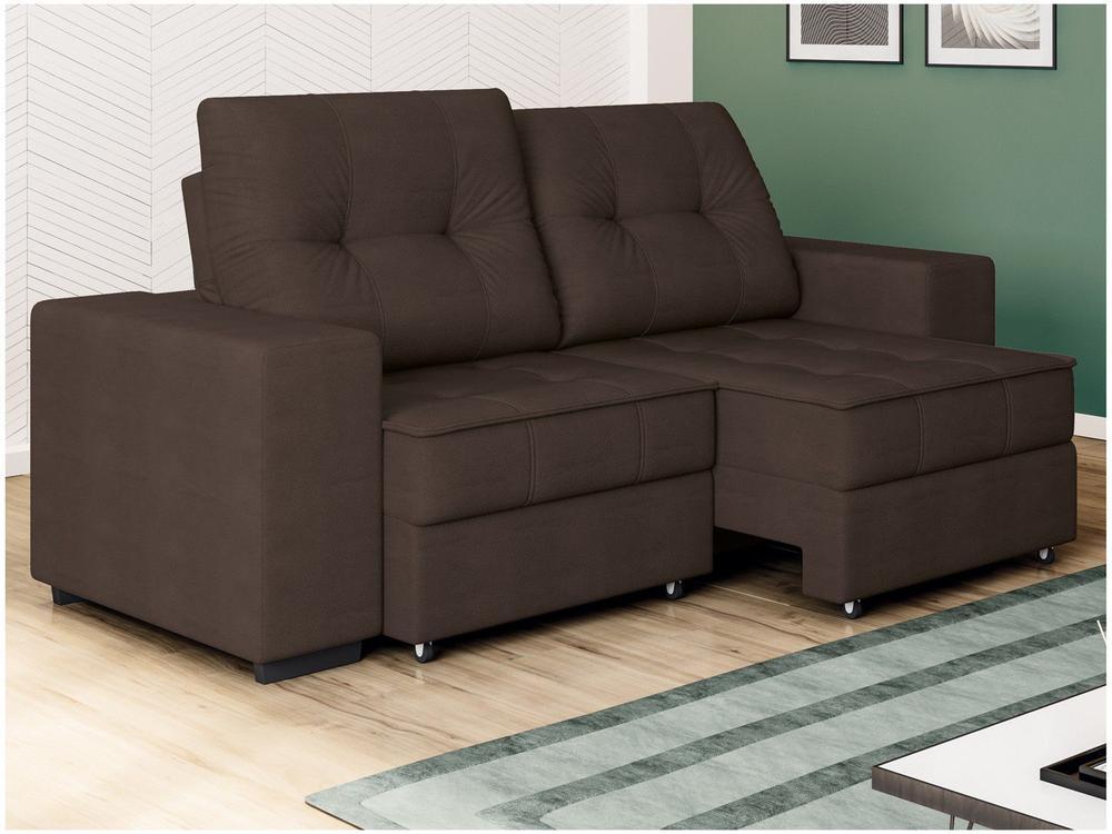 Sofá Retrátil Reclinável 3 Lugares Suede Moviment Artesano Linoforte - 5