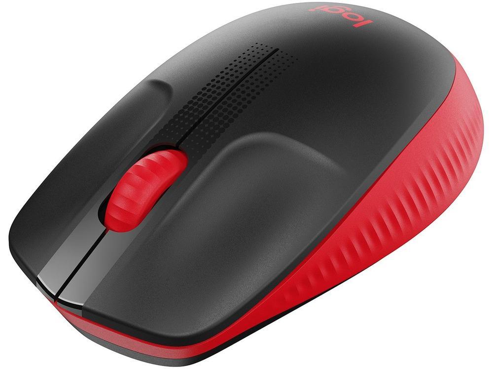 Mouse sem Fio Logitech Óptico 1000DPI 3 Botões - 3