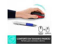Mouse sem Fio Logitech Óptico 1000DPI 3 Botões - 7