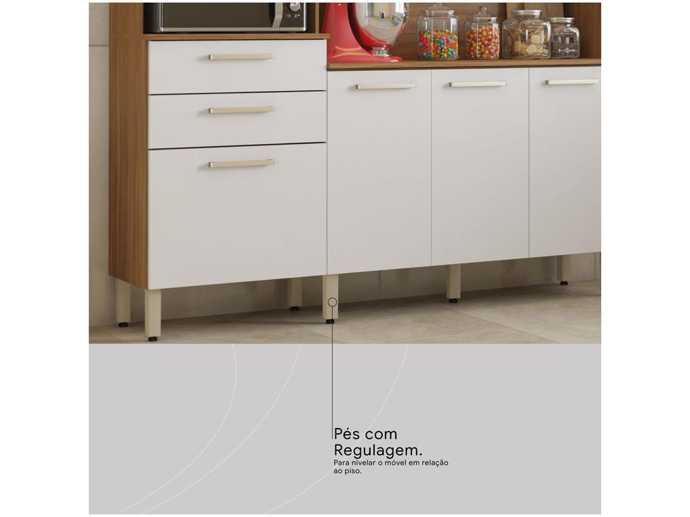 Armário de Cozinha Compacta Demóbile Select com Balcão - 9