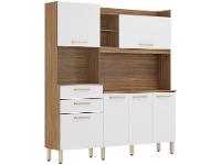 Armário de Cozinha Compacta Demóbile Select com Balcão - 10