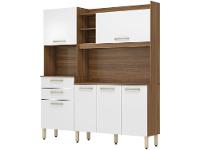 Armário de Cozinha Compacta Demóbile Select com Balcão - 12