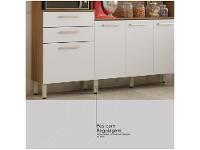 Armário de Cozinha Compacta Demóbile Select com Balcão - 25