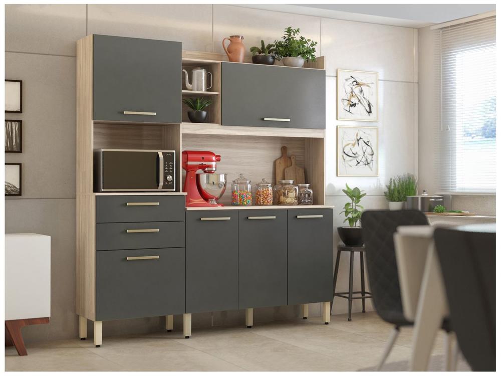 Armário de Cozinha Compacta Demóbile Select com Balcão - 17