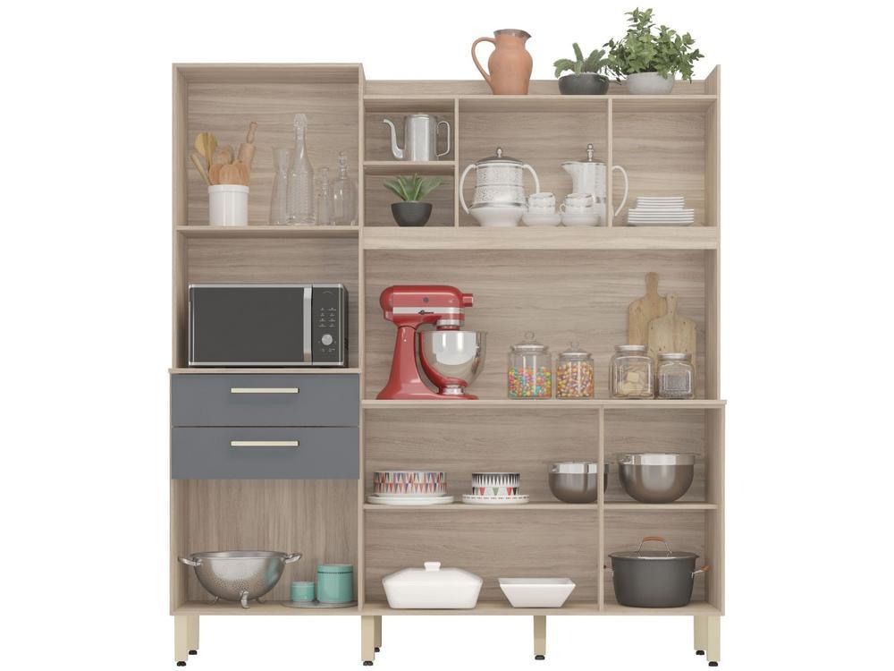 Armário de Cozinha Compacta Demóbile Select com Balcão - 11