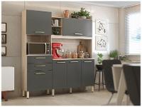 Armário de Cozinha Compacta Demóbile Select com Balcão - 17