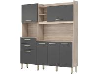 Armário de Cozinha Compacta Demóbile Select com Balcão