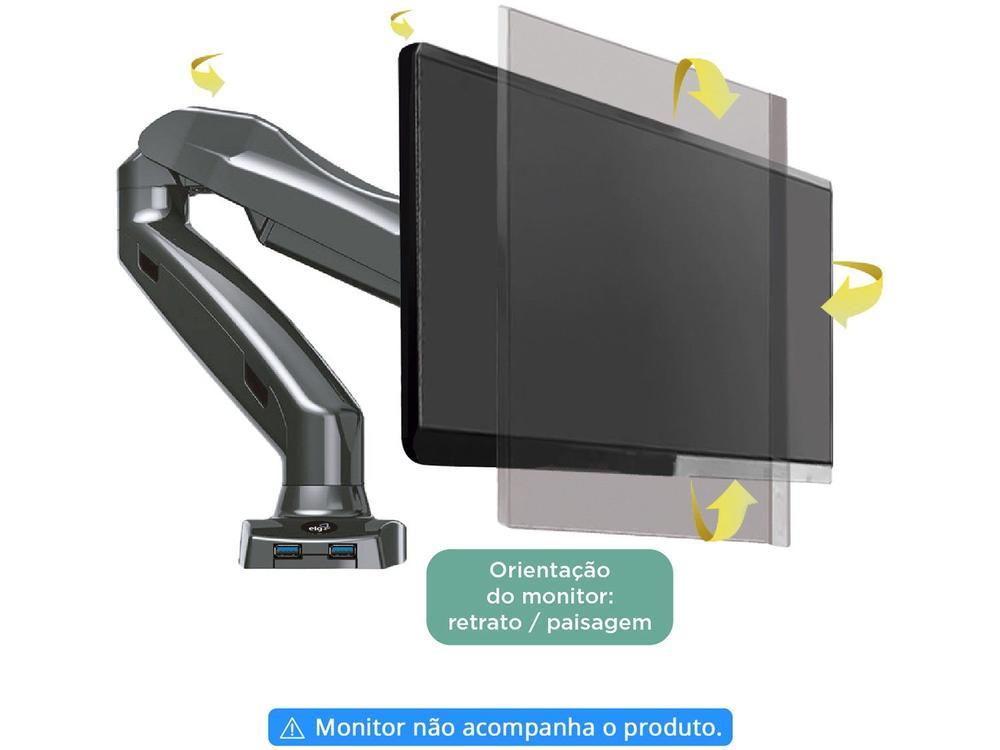 Suporte para Monitor Articulado de Mesa - 6