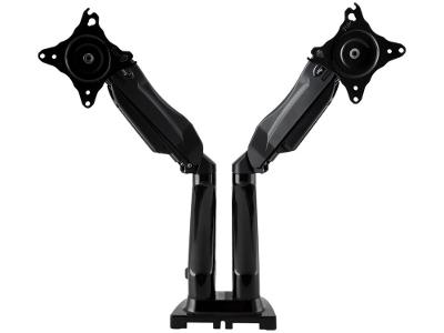 Suporte Ergonômico Articulado de Mesa com Pistão a Gás para 2 Monitores de 17” a 35” F16