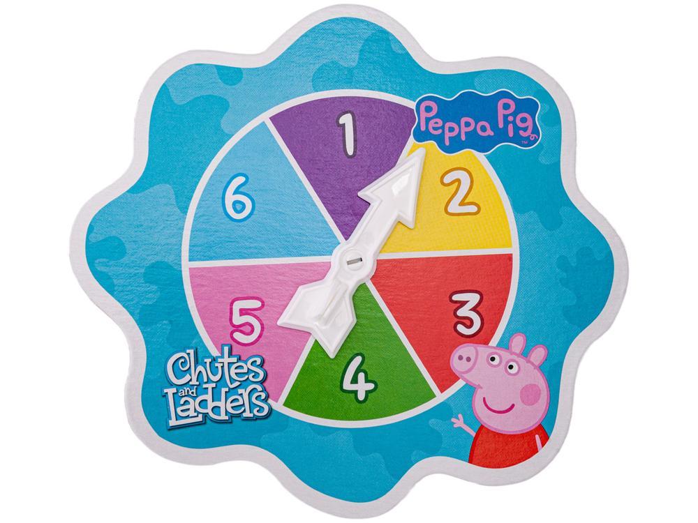 Jogo Chutes and Ladders Peppa Pig Tabuleiro - 3