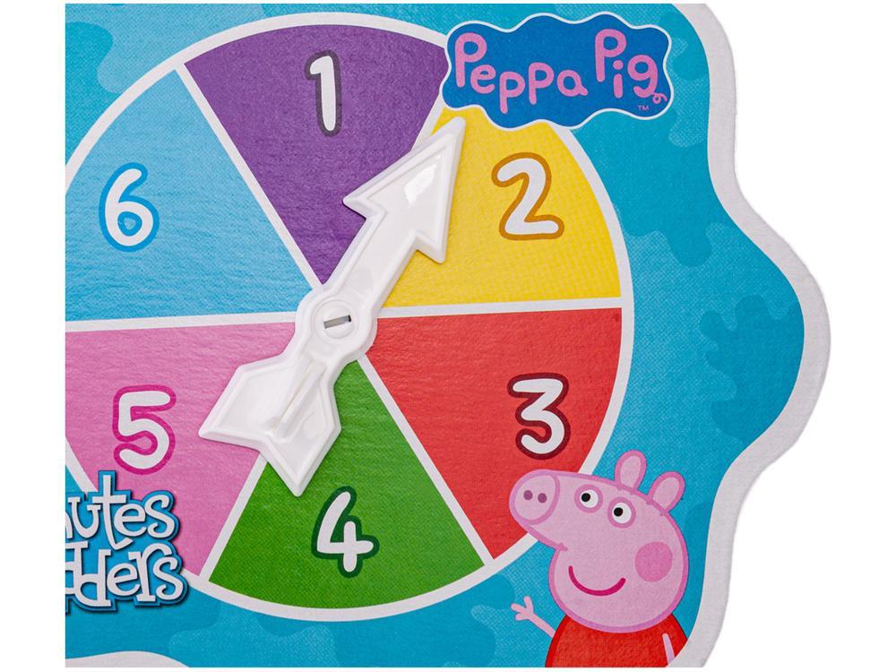 Jogo Chutes and Ladders Peppa Pig Tabuleiro - 5