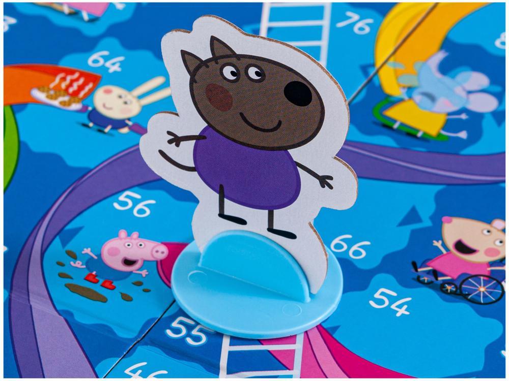 Jogo Chutes and Ladders Peppa Pig Tabuleiro - 9
