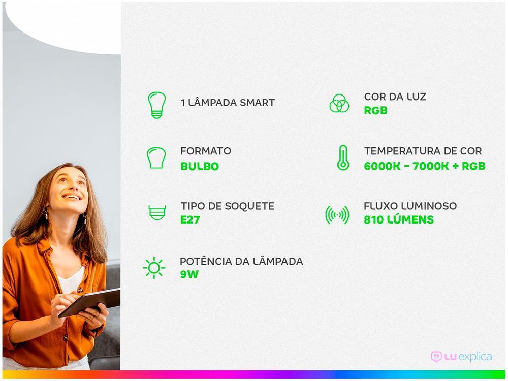 Lâmpada Inteligente RSmart E27 RGB 9W - 2