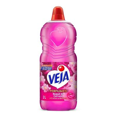 Limpador Perfumado Veja Perfumes Buquê do Cerrado Ipê Rosa e Begônia