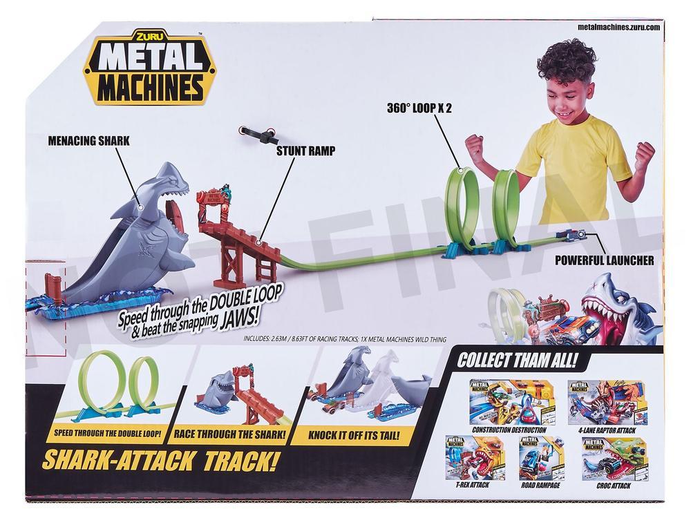 Pista Metal Machines Shark Attack Candide - 6