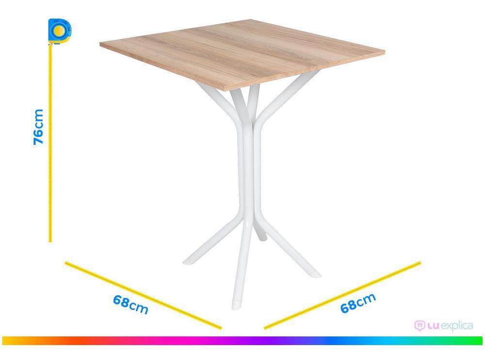 Mesa de Jantar 4 Cadeiras Quadrada - 3