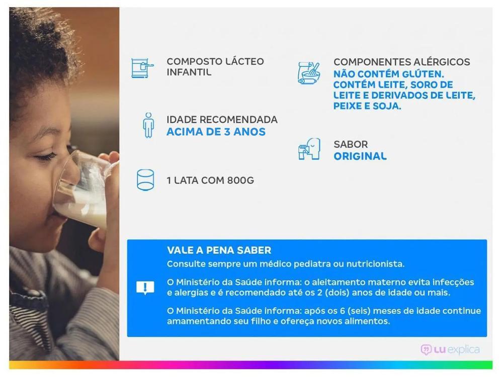 Composto Lácteo Milnutri Premium 800g - 19