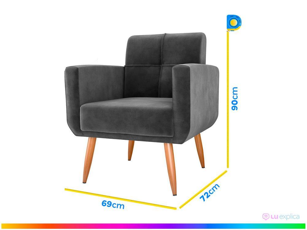 Poltrona Decorativa Matrix Havana - 4