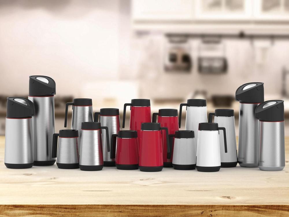 Bule Térmico 750ml Vermelho Tramontina - 2