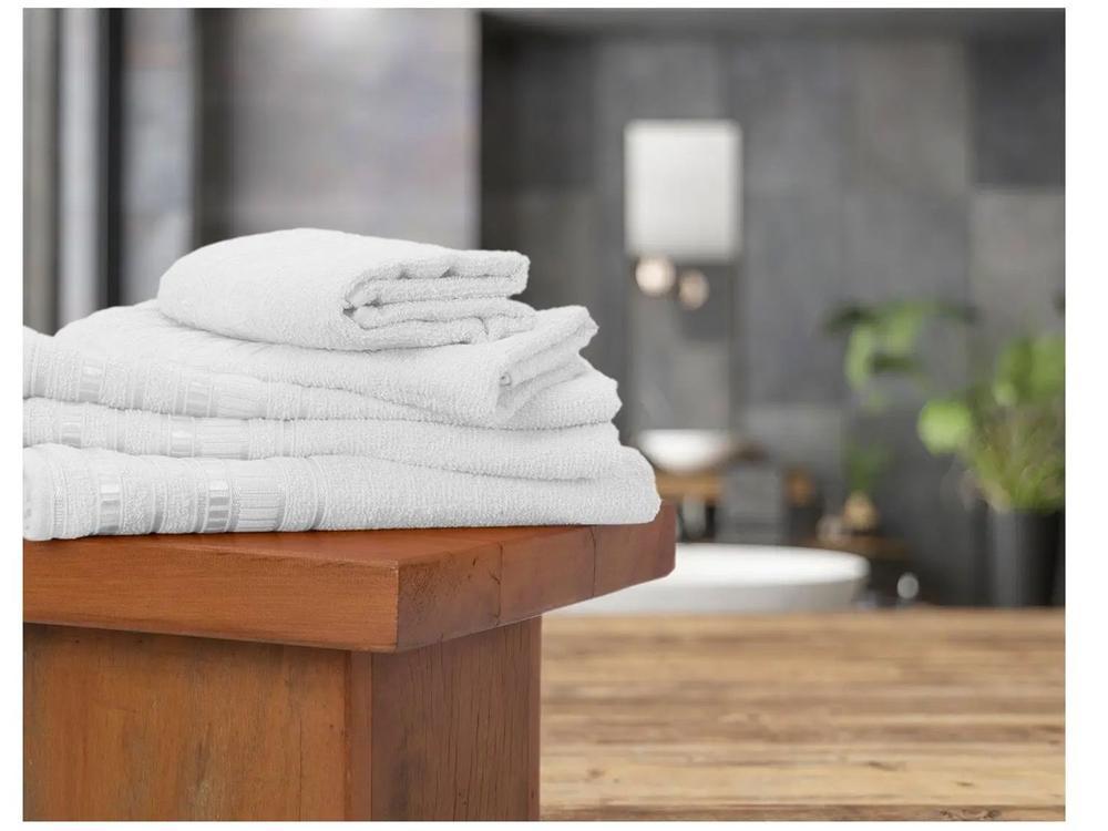 Jogo de Toalhas de Banho Atlântica Delicata - 4