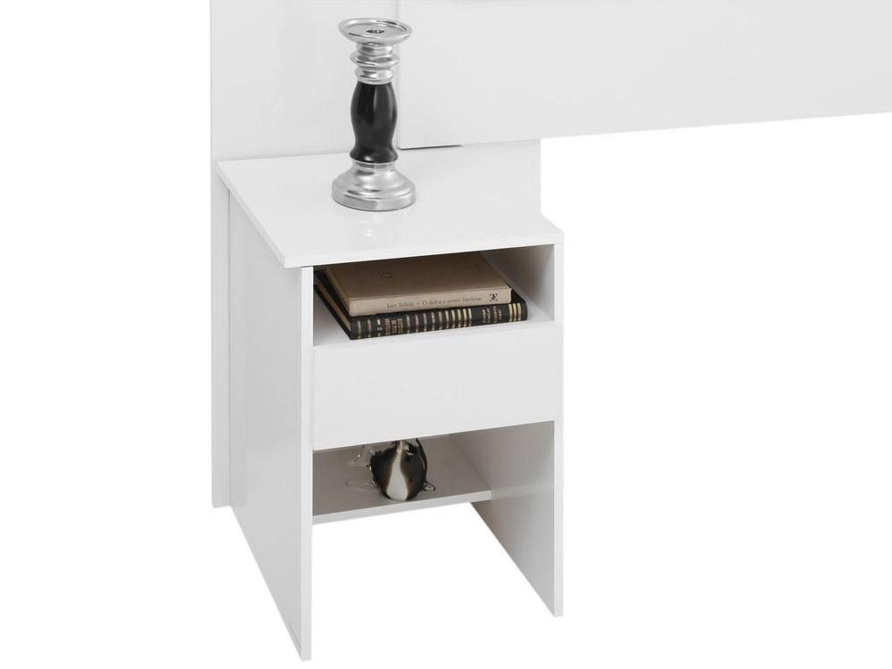 Cabeceira Casal e Queen MDP com 2 Prateleira 2 Mesas - 12