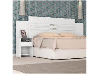 Cabeceira Casal e Queen MDP com 2 Prateleira 2 Mesas - 20