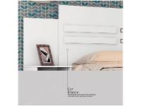 Cabeceira Casal e Queen MDP com 2 Prateleira 2 Mesas - 3