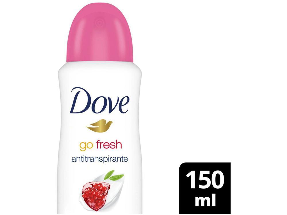 Desodorante Antitranspirante Aerossol Dove Go Fresh Feminino Romã e Verbena 150ml - 11