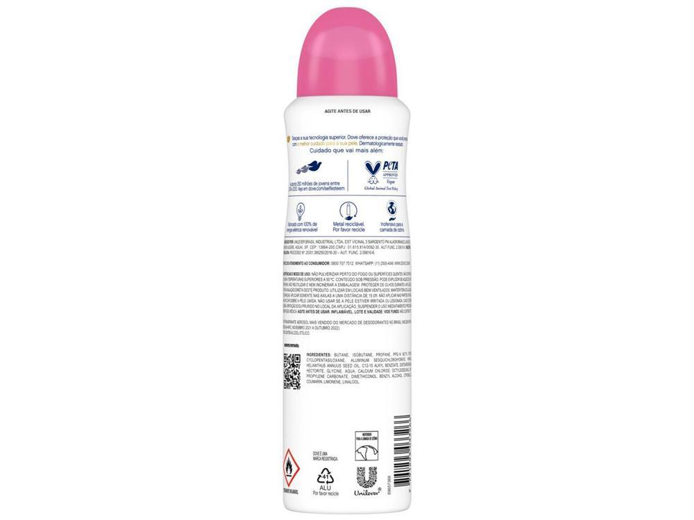Desodorante Antitranspirante Aerossol Dove Go Fresh Feminino Romã e Verbena 150ml - 12