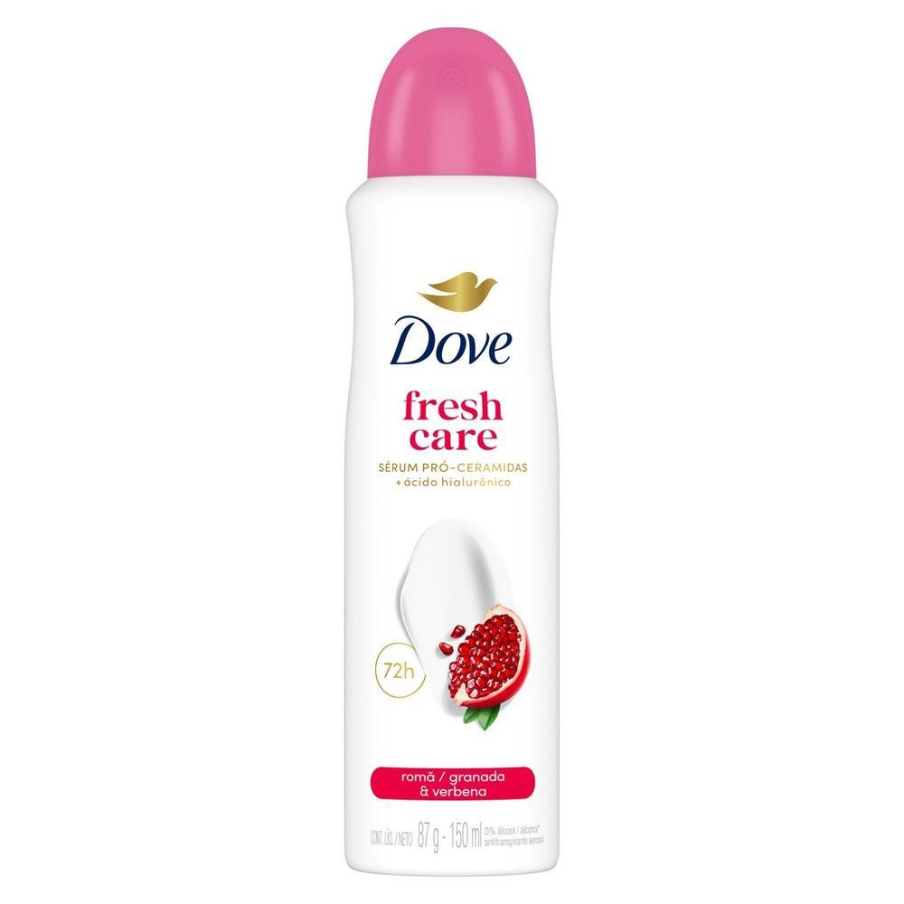 Desodorante Antitranspirante Aerossol Dove Go Fresh Feminino Romã e Verbena 150ml - 3