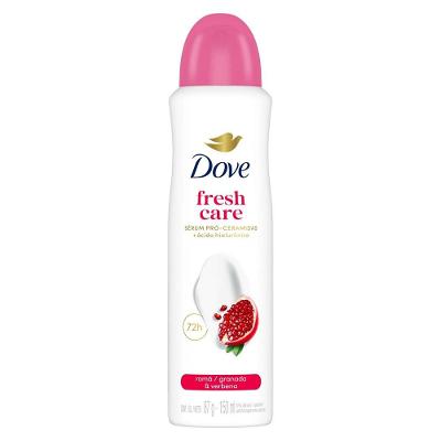 Desodorante Antitranspirante Aerossol Dove Go Fresh Feminino Romã e Verbena 150ml