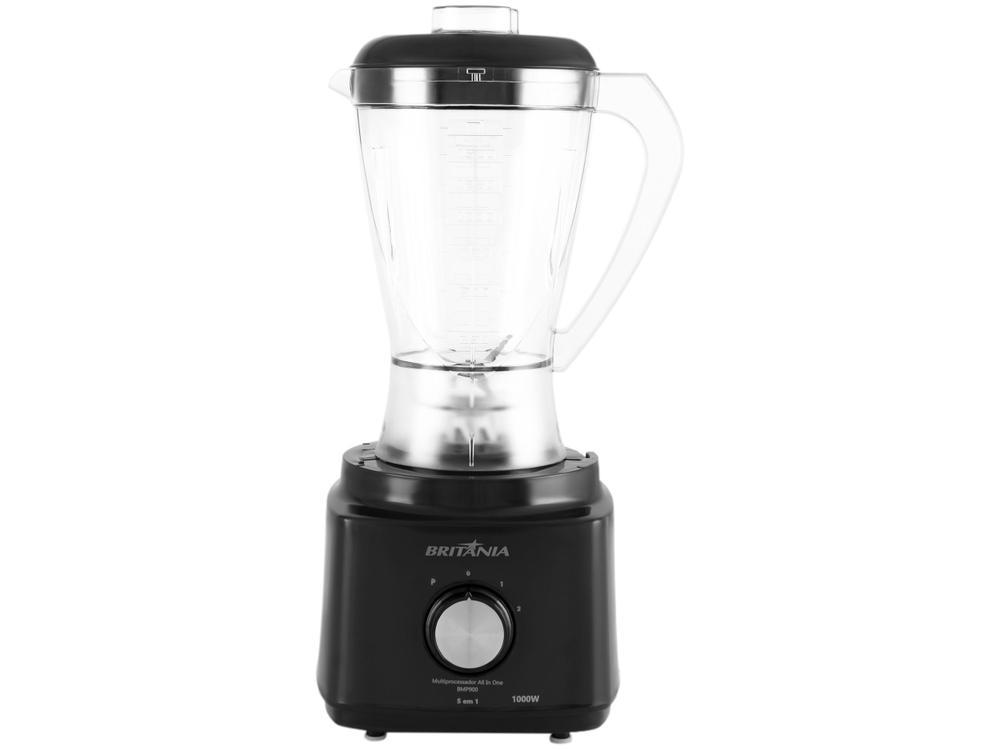 Multiprocessador Britânia Preto All In One - 4