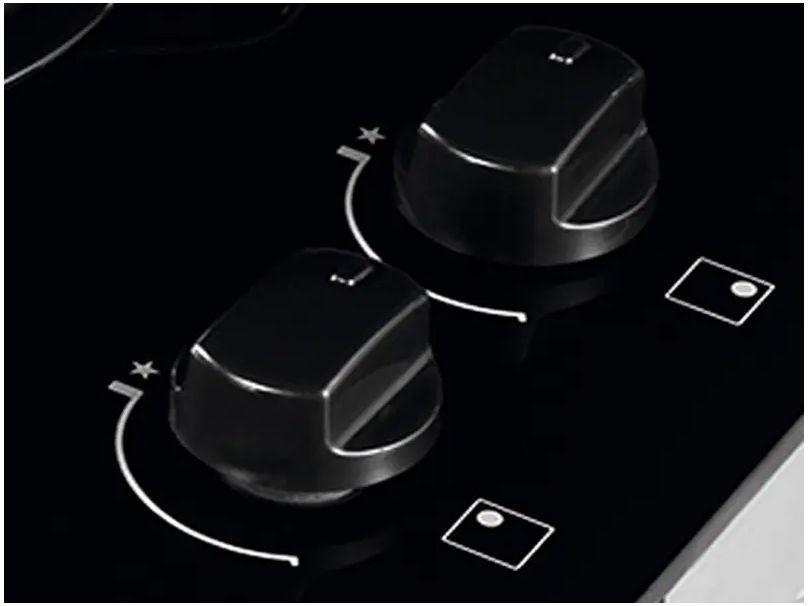 Cooktop 4 Bocas Brastemp Preto a Gás GLP - 5