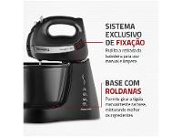 Batedeira Mondial Portátil Preta e Prata - 5