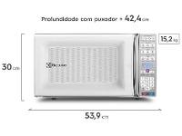 Micro-ondas Electrolux 34L MEO44 Branco - 2