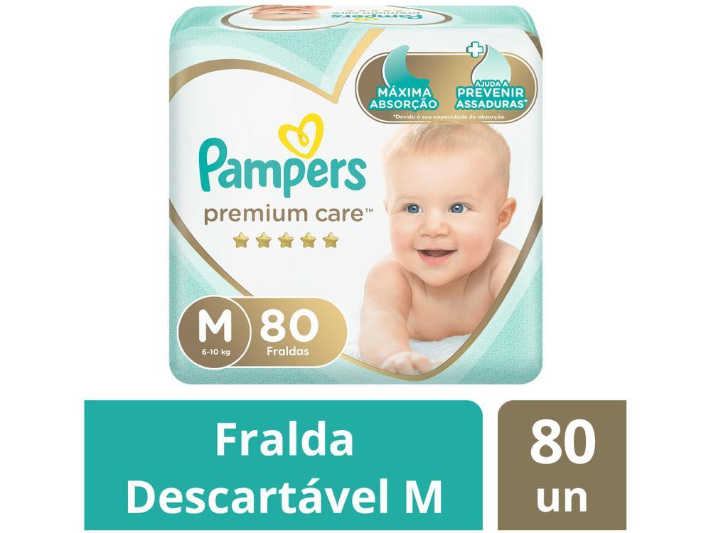 Fralda Pampers Premium Care M - 17
