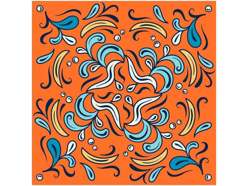 Adesivo de Azulejo Abstrato PVC Adesif N1905771 - 1