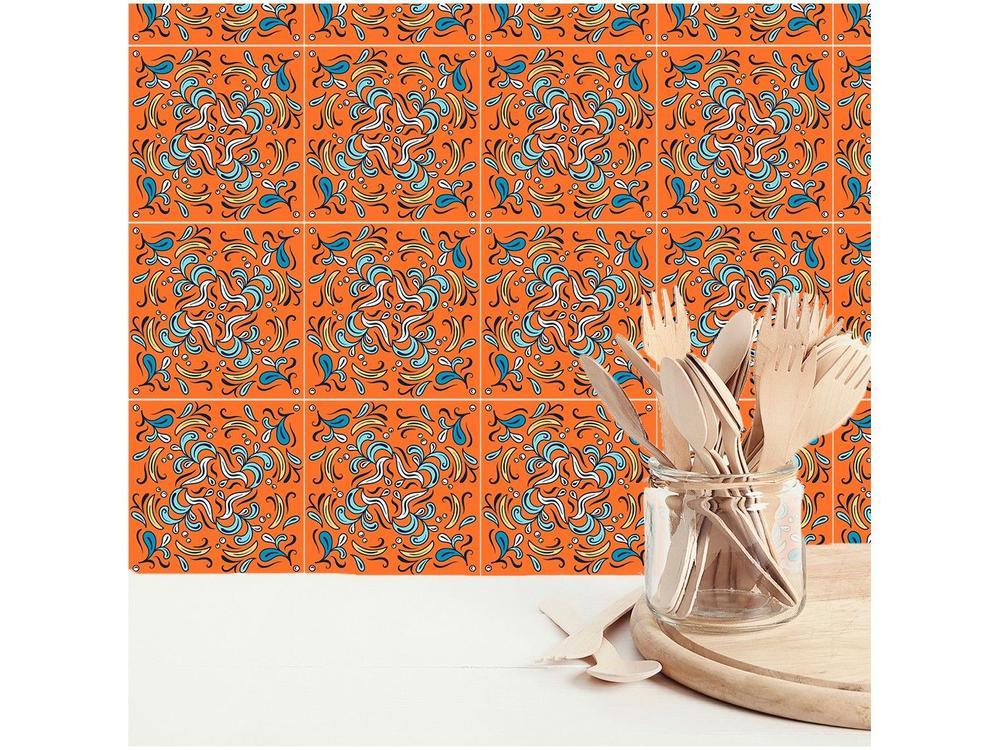 Adesivo de Azulejo Abstrato PVC Adesif N1905771 - 3