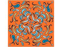 Adesivo de Azulejo Abstrato PVC Adesif N1905771 - 1