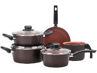 Jogo de Panelas Multiflon Antiaderente de Alumínio